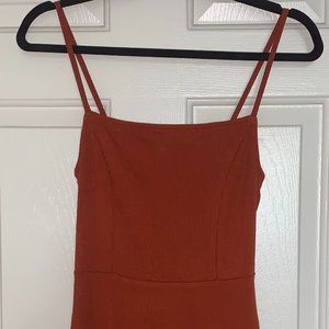 Forever 21 Dress in Rust/Burnt Orange